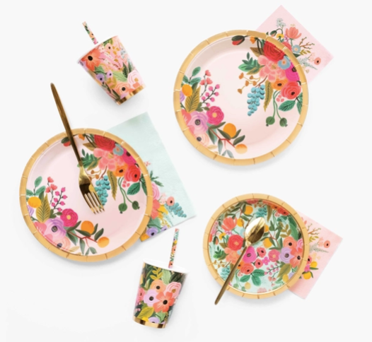 Garden Party Paper Cups