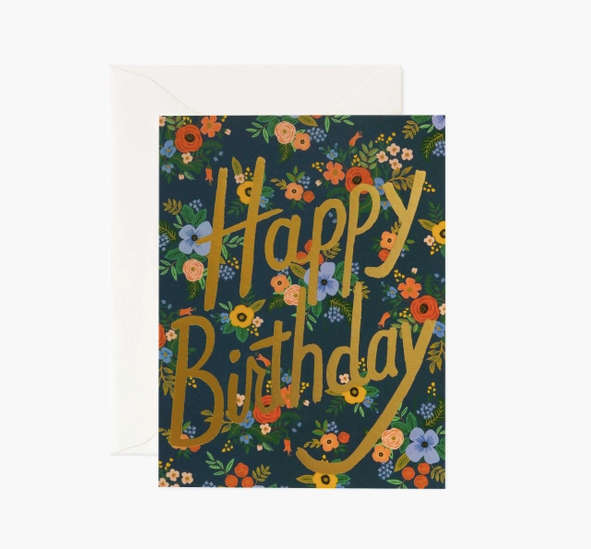 Garden Birthday Card