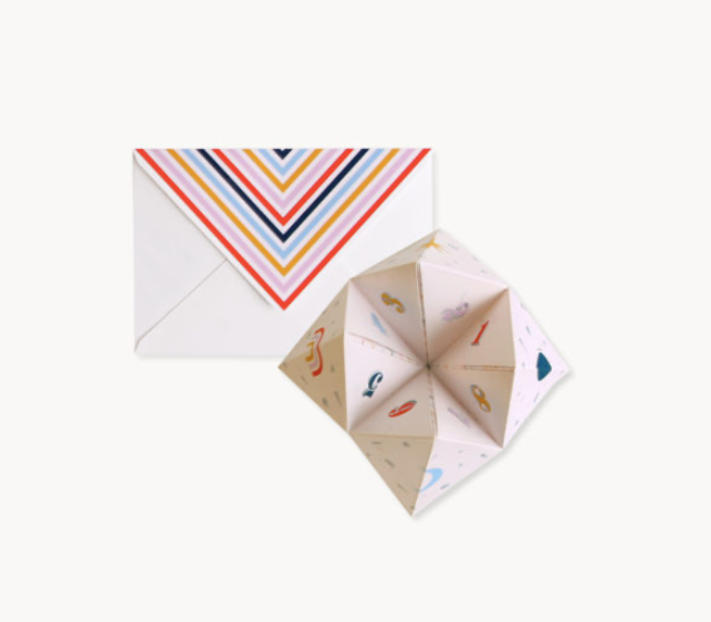 Cootie Catcher Card