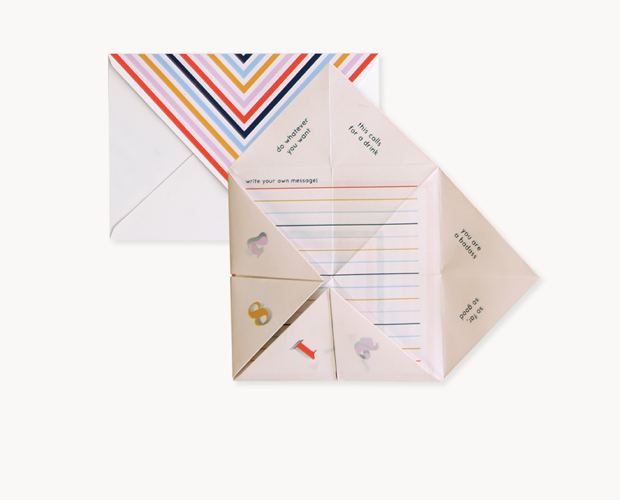 Cootie Catcher Card