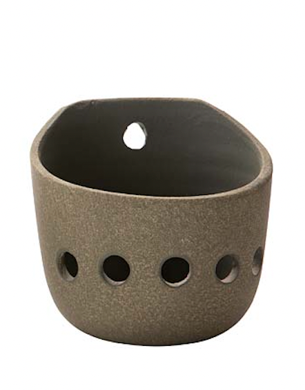 Terra-Cotta Orchid Wall Planter Distress