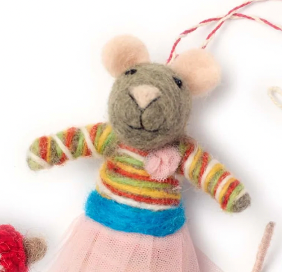 F44 - Felt Winter Woolens Ornament