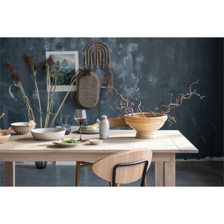 Reactive Glaze Plate Bone Colour