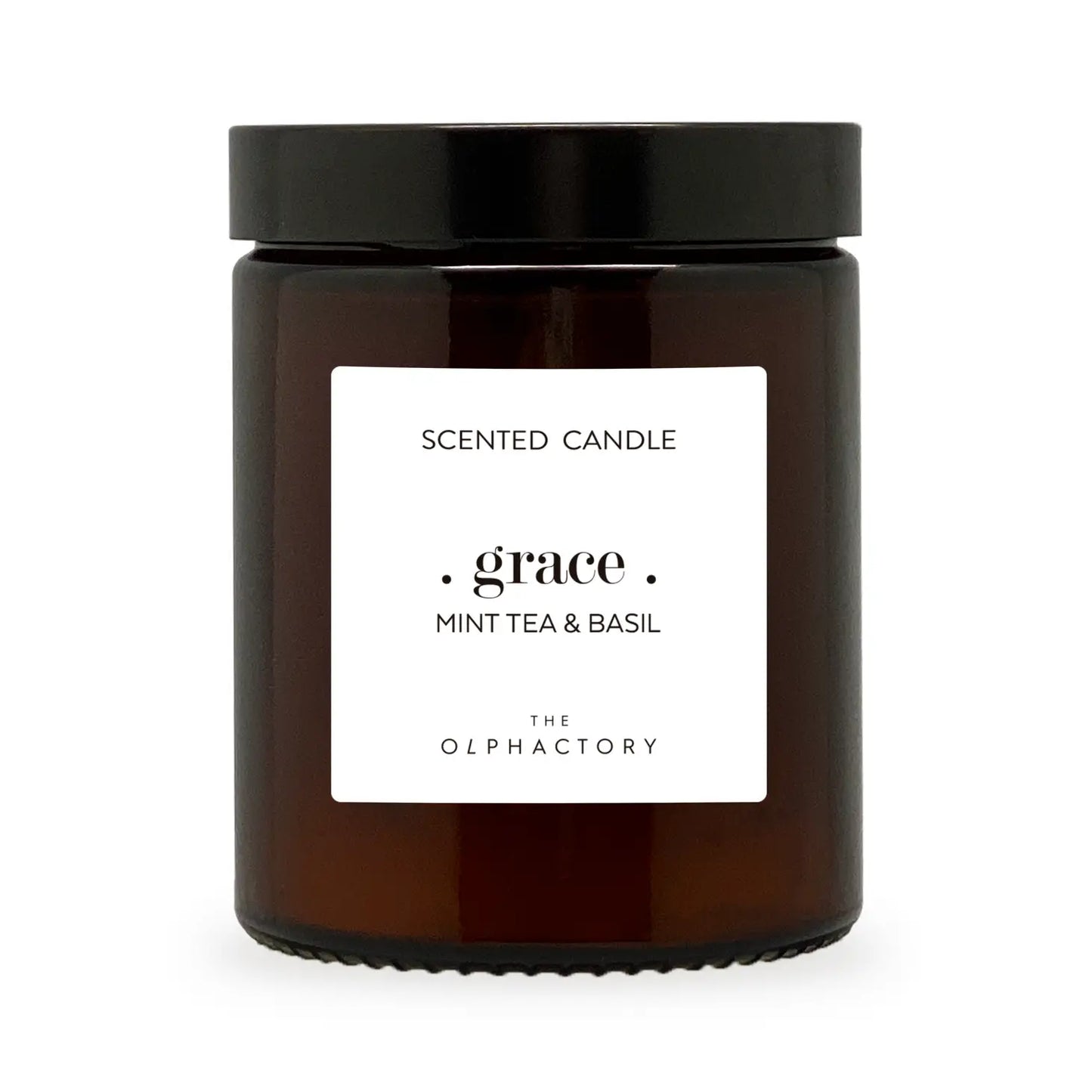 The Olphactory Grace Mint Tea & Basil Jar Candle
