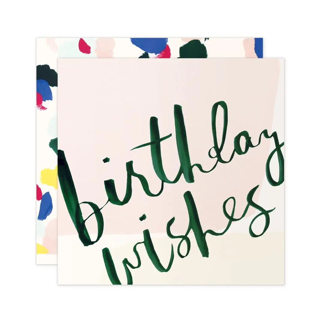 Birthday Wishes Square Card