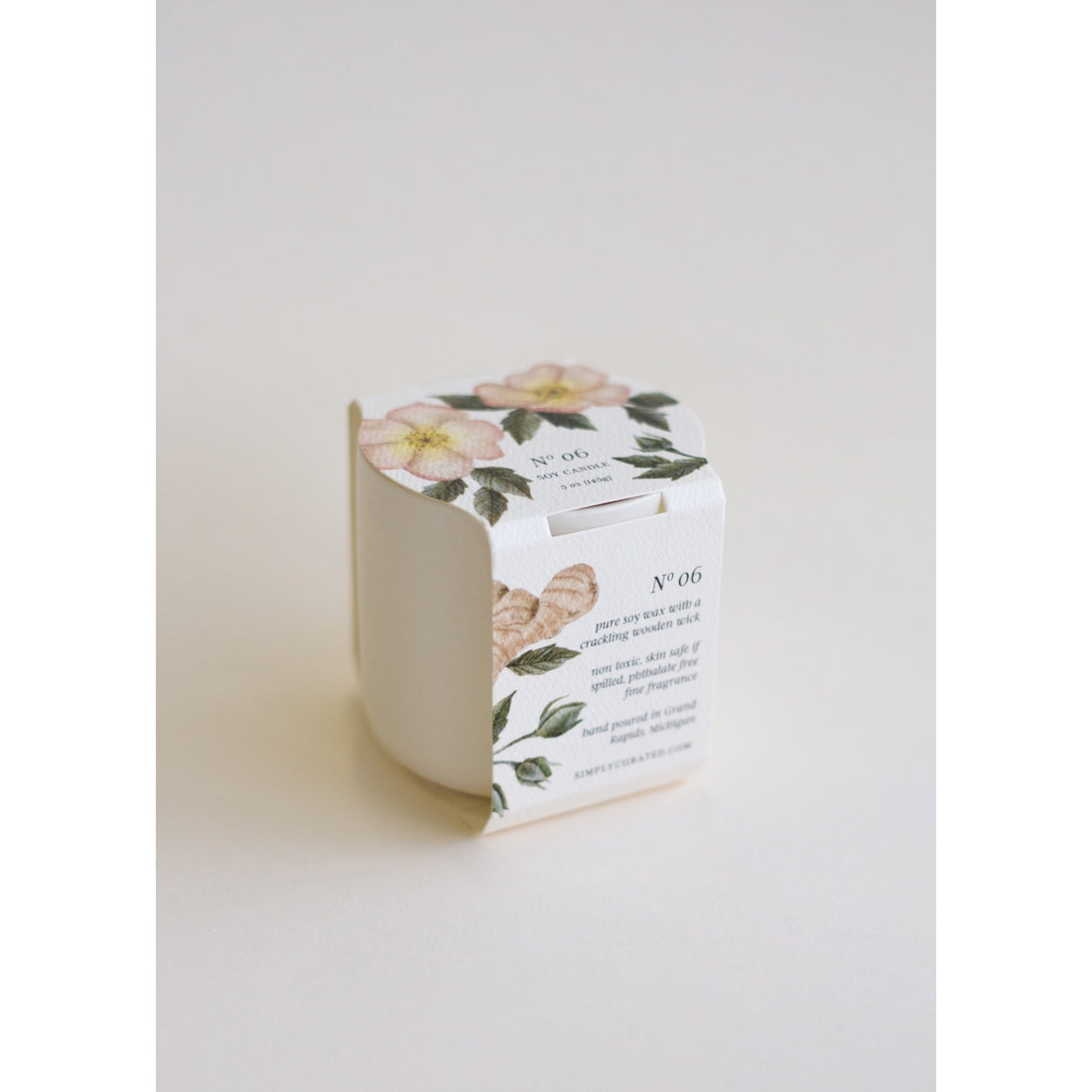 Ceramic Botanical Collection No. 06 Candle