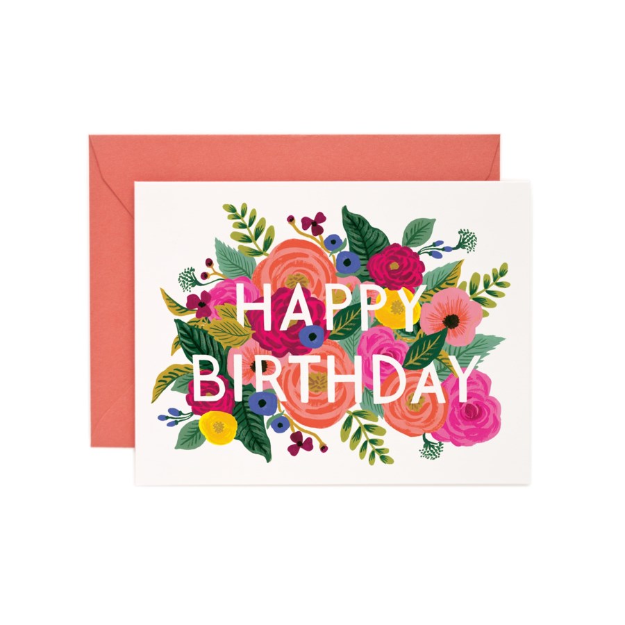 Juliet Rose Birthday Card