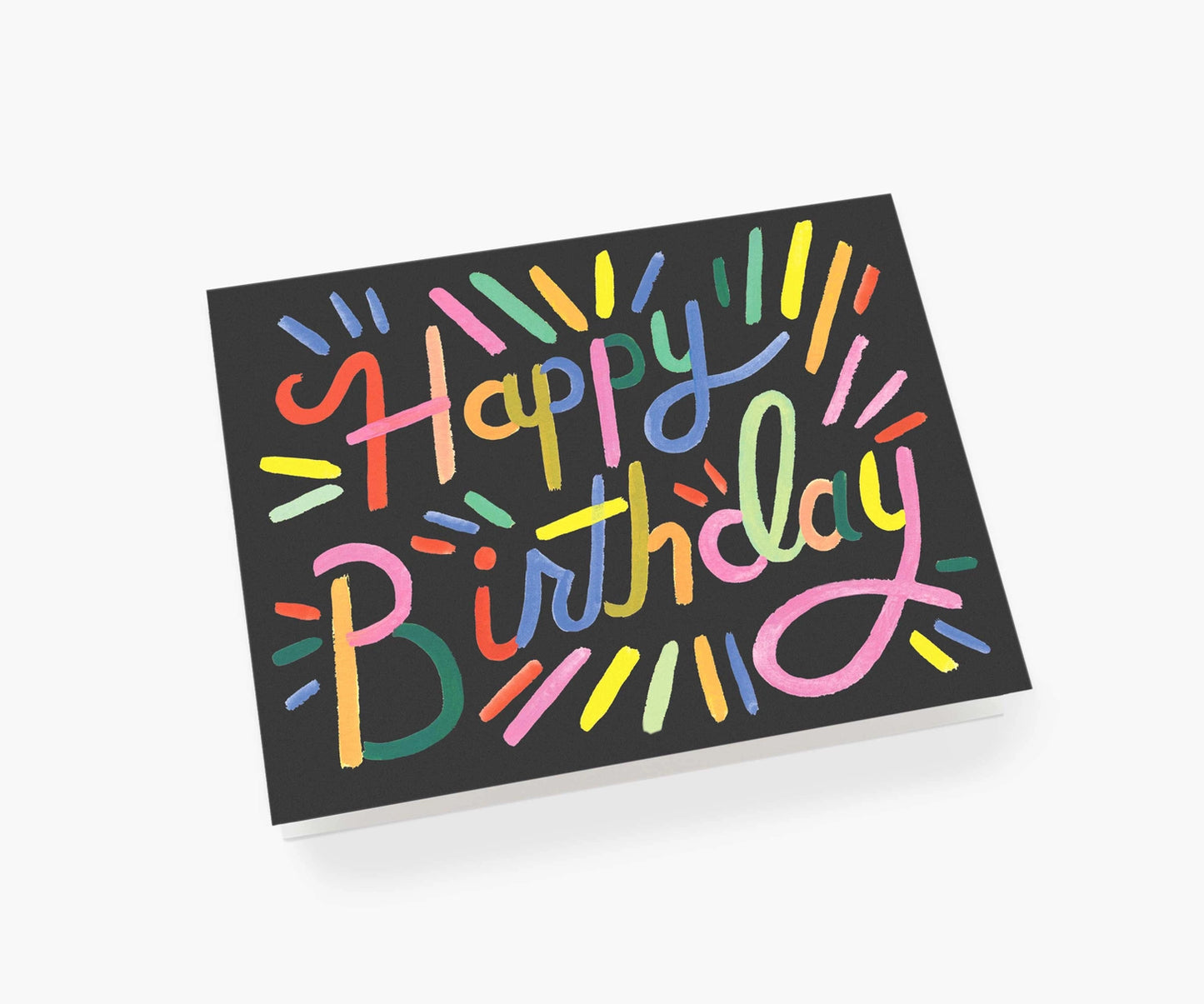 Fireworks Birthday Card
