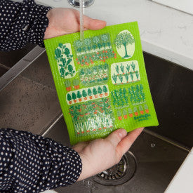 Swedish Dishcloth Garden Plots