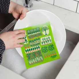 Swedish Dishcloth Garden Plots