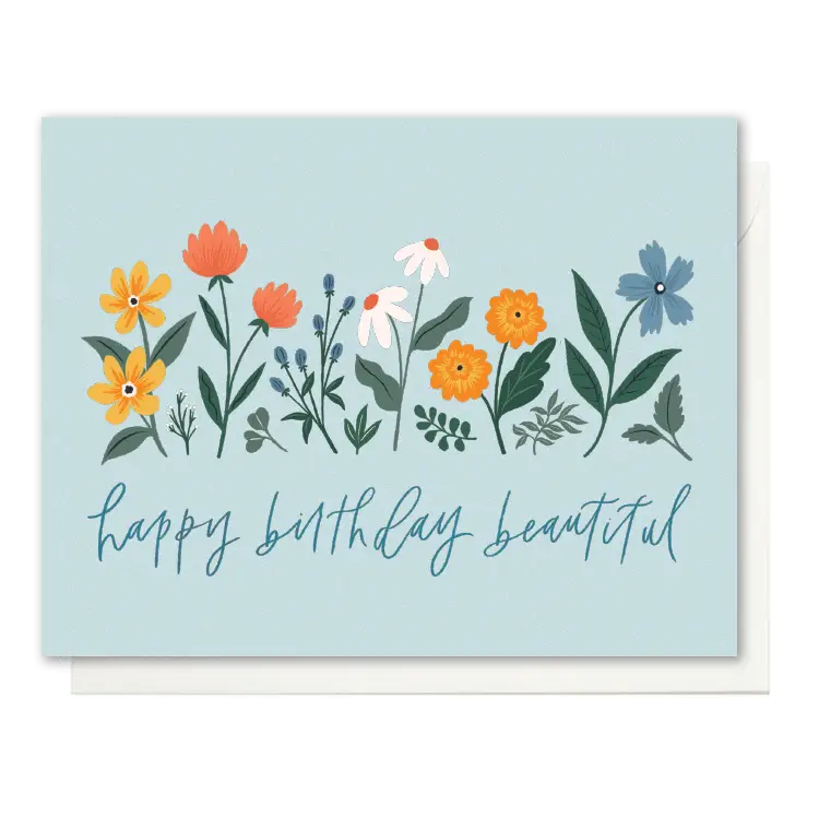 Happy Birthday Beautiful Card
