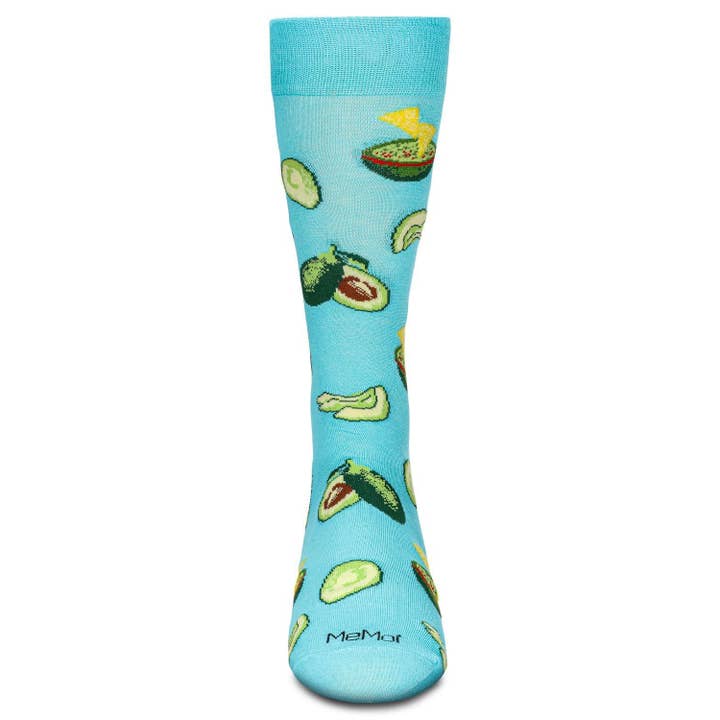 Avocado Bamboo Men's Crew, Seafoam, 10-13