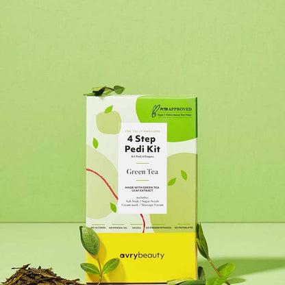 4 Step Pedi Kit - Green Tea
