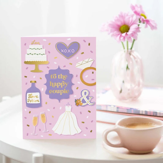 To The Happy Couple Wedding Card