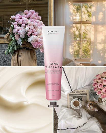 Hand Therapy Hand Cream - French Rose + Vanilla