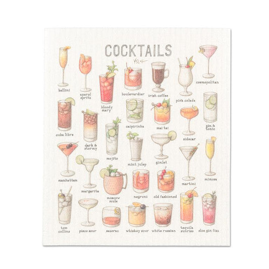 Swedish Dishcloth Cocktails