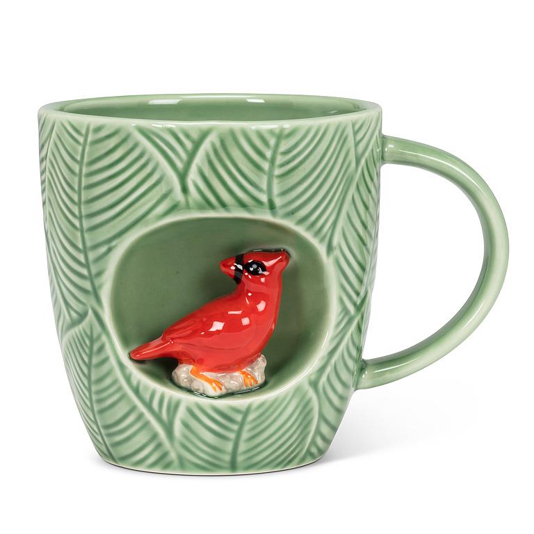 Cardinal Leaf Alcove Stoneware Mug