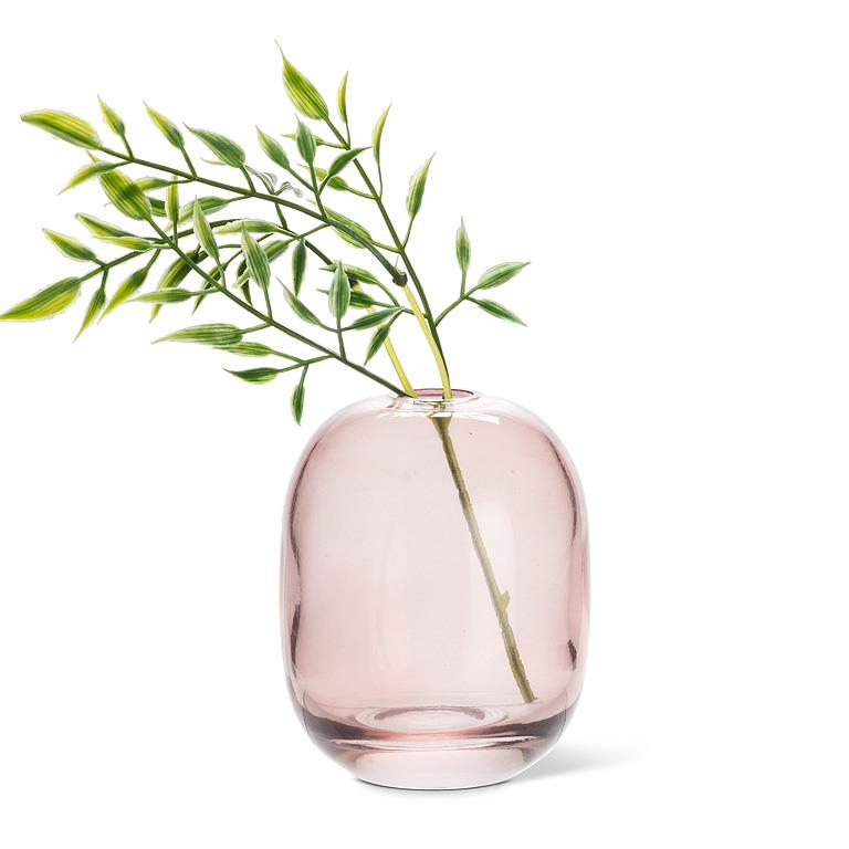 Medium Barrel Bud Vase Dark Rose