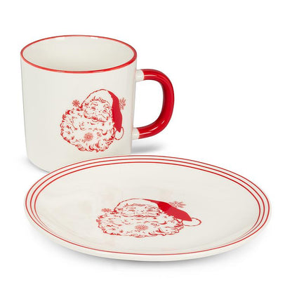 Vintage Santa Bone China Mug