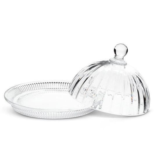 Low Optic Round Dish With Lid