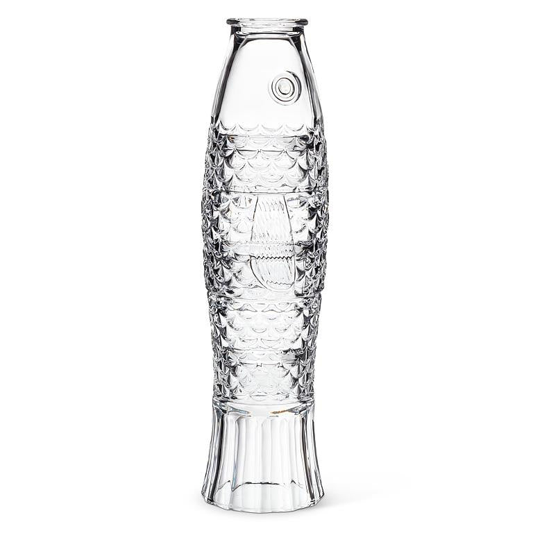 Clear Stacking Fish Glasses, Set of 4