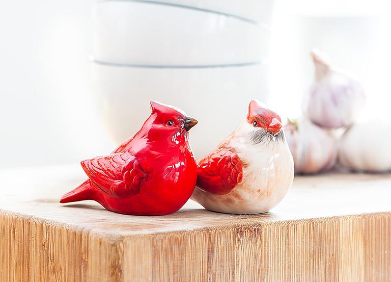 Cardinal Salt & Pepper