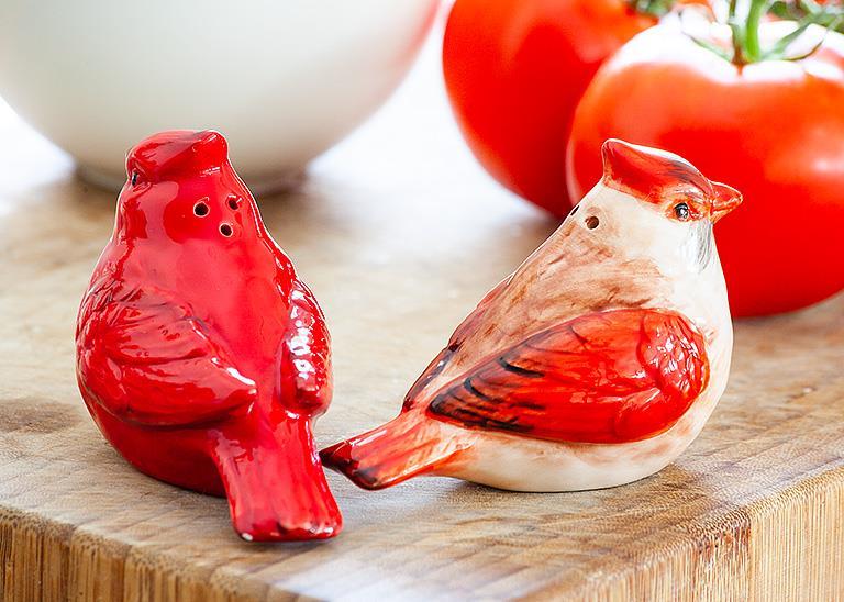 Cardinal Salt & Pepper