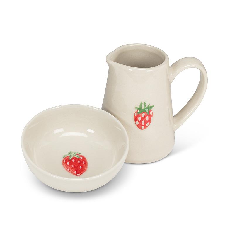 Mini Bowl with Strawberry