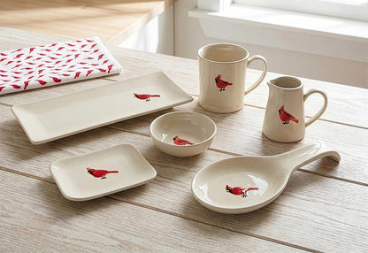 Cardinal Stoneware Spoon Rest