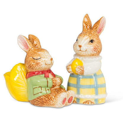 Dress Up Bunnies Salt + Pepper