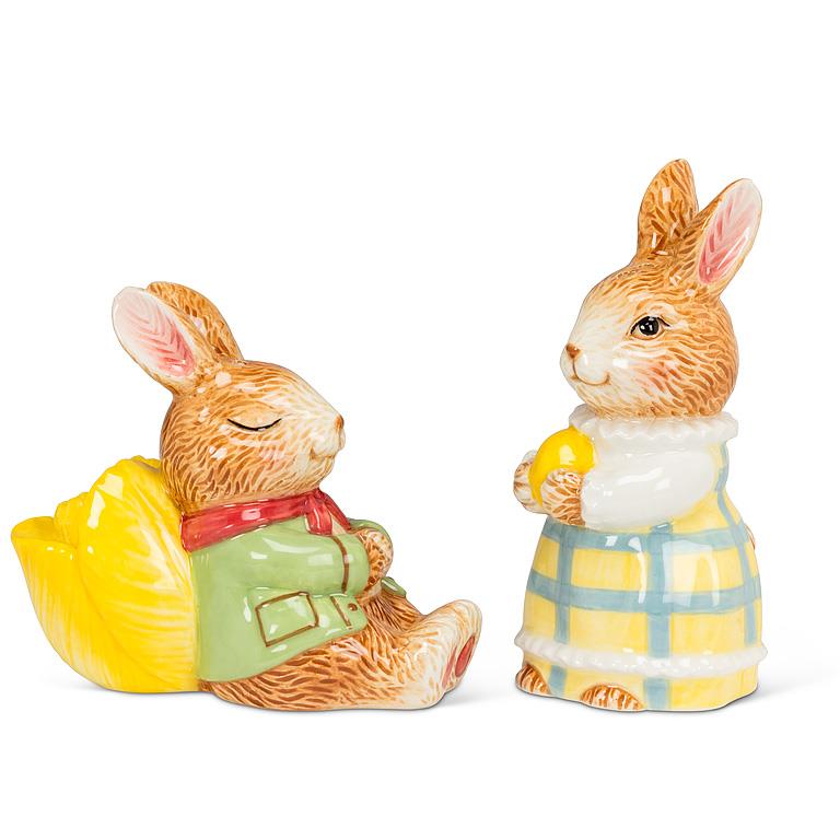 Dress Up Bunnies Salt + Pepper