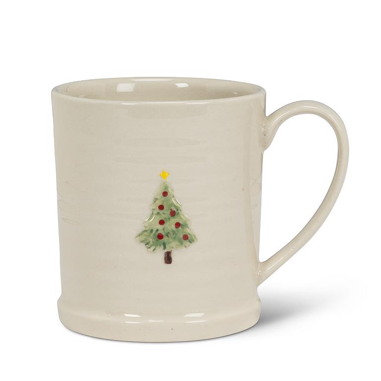 Christmas Tree Stoneware Mug