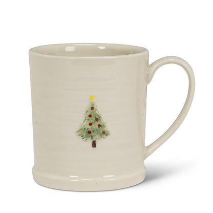 Christmas Tree Stoneware Mug