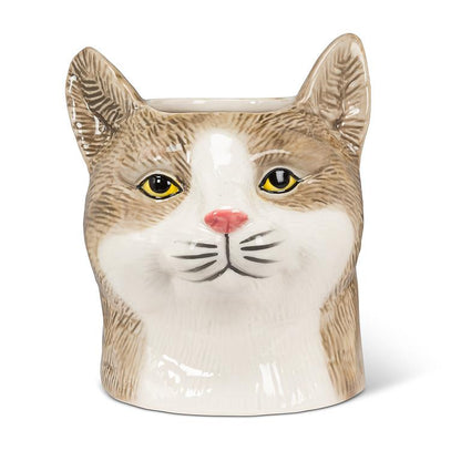Tabby Cat Planter