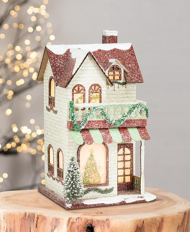 LED Village House with Balcony