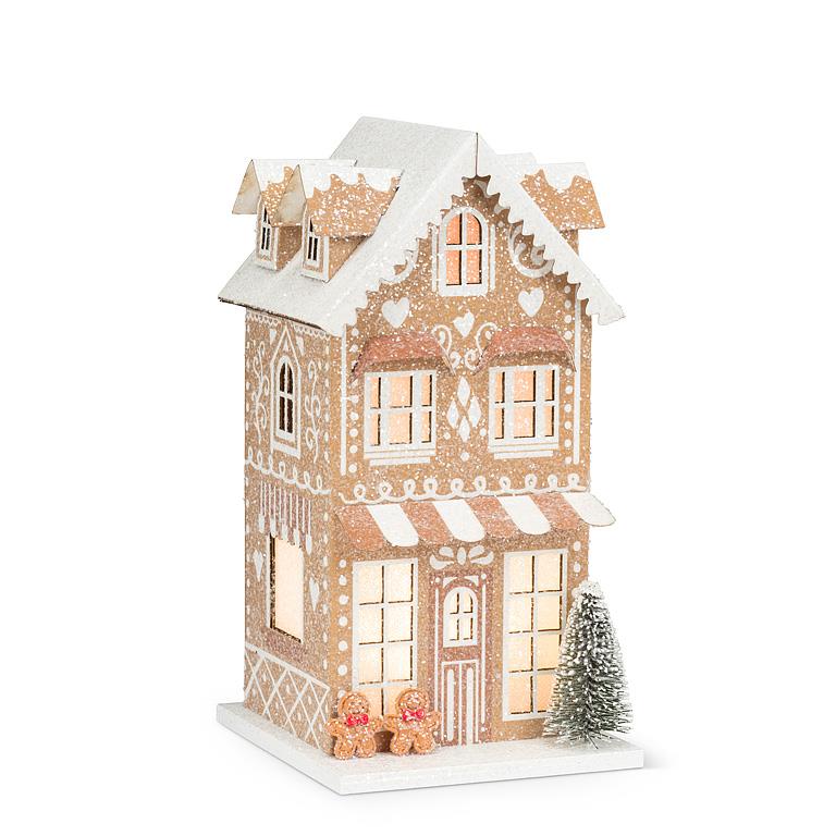 Gingerbread LED House