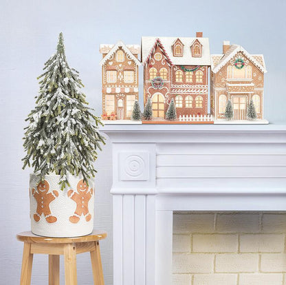 Gingerbread LED Mansion