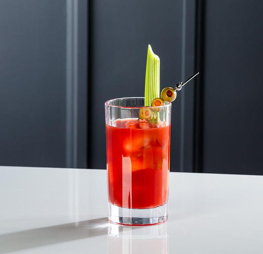 Wide Optic Highball Glass