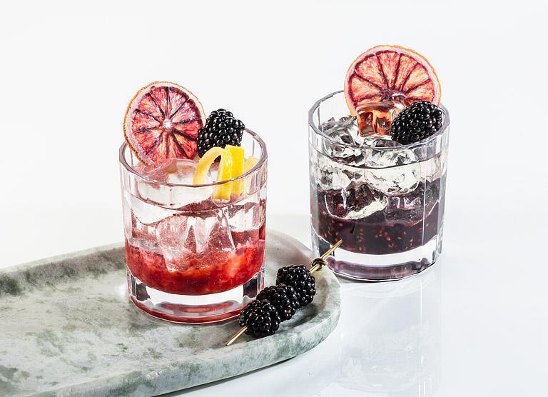 Wide Optic Tumbler Glass
