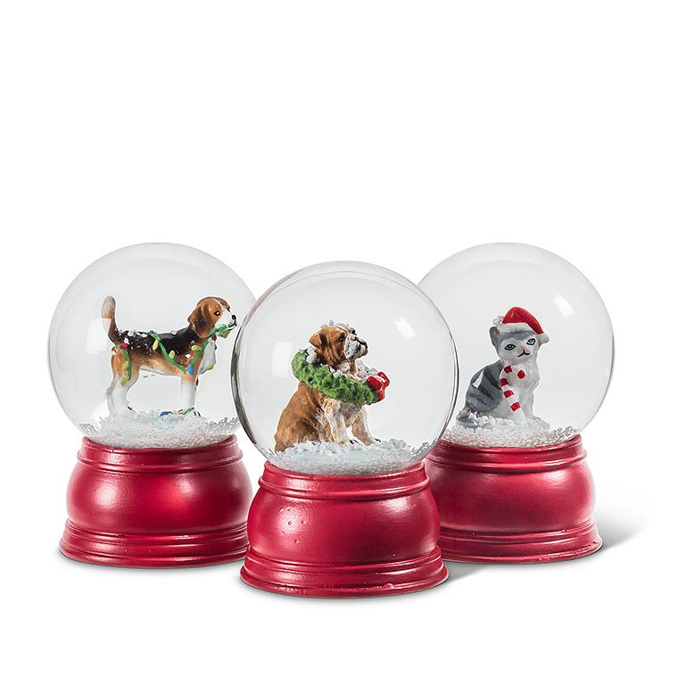 Holiday Pet Snow Globe