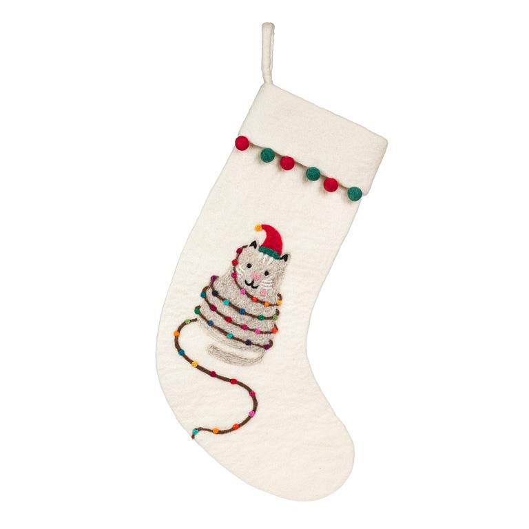 Christmas Cat Stocking