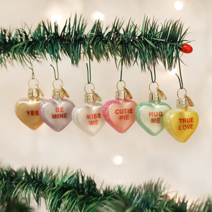 Conversation Hearts Ornament