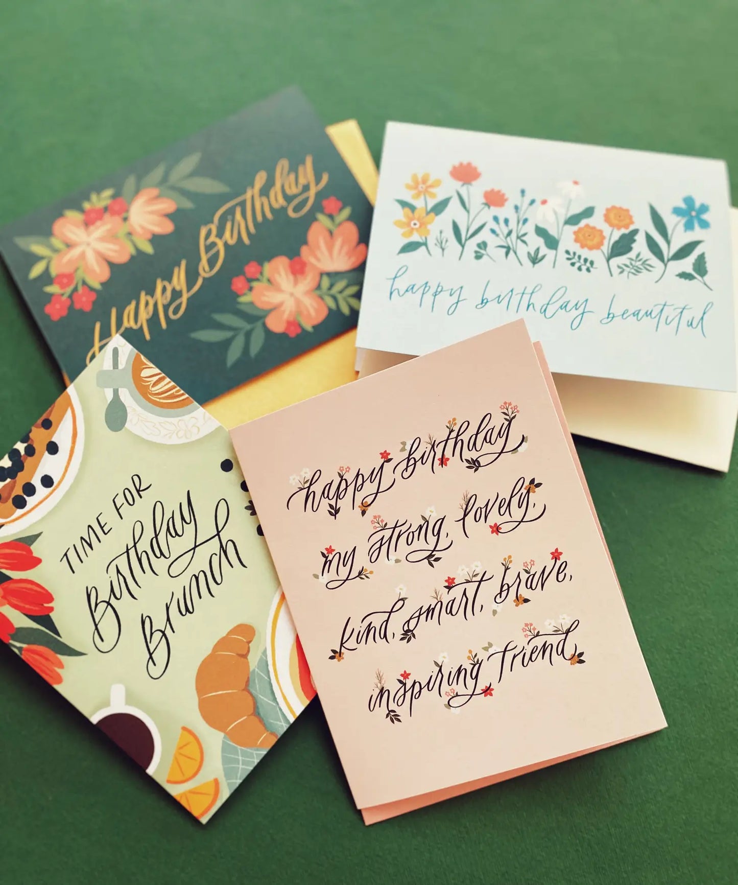 Happy Birthday Floral Card