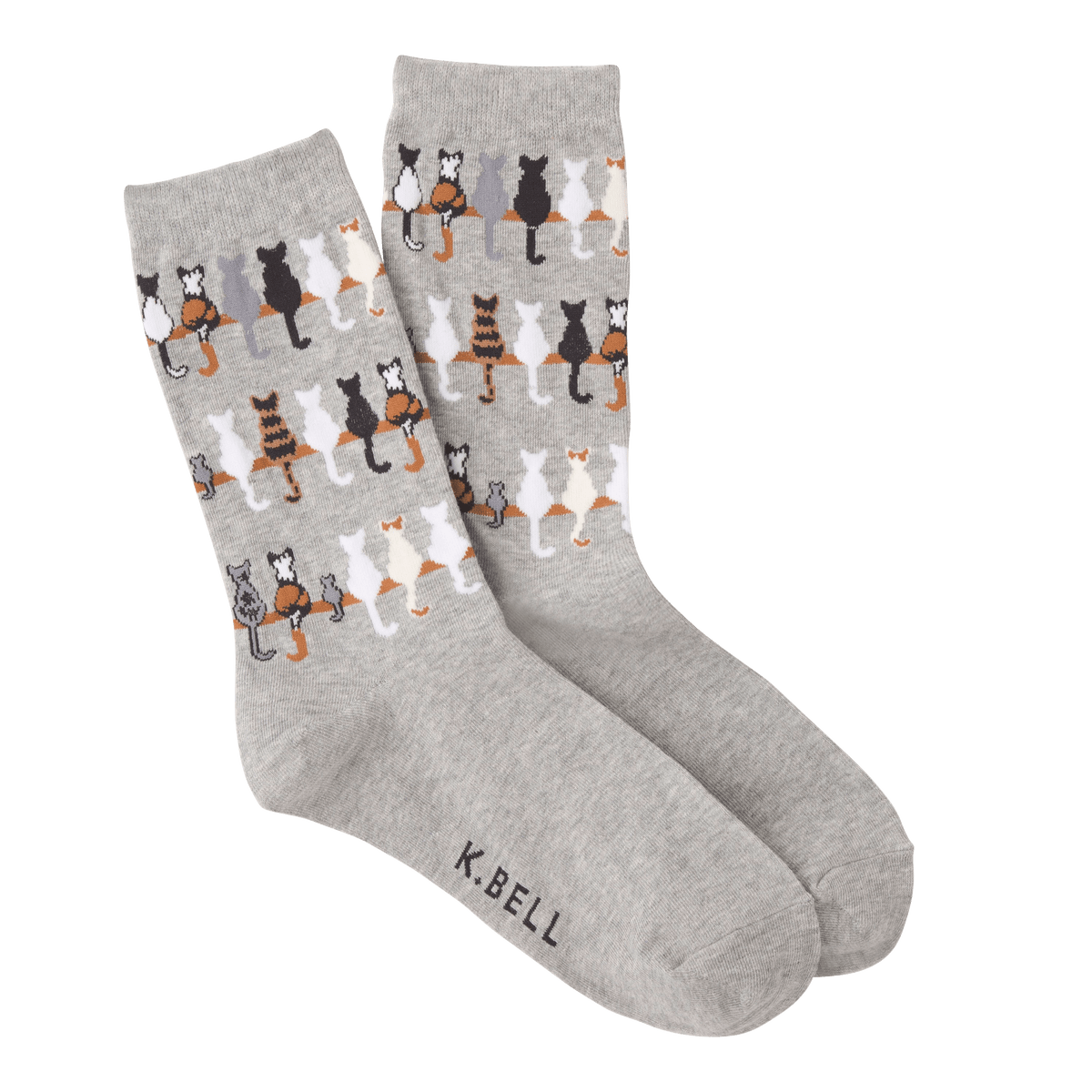 Cats On A Wire Women's Crew Socks