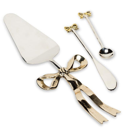 Brass Bow Pâté Spreader