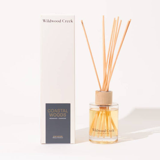 Coastal Woods Essential Oil Natural Reed Scent Diffuser
