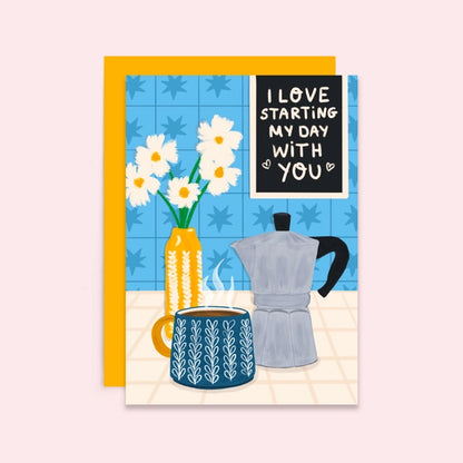 Morning Coffee Card