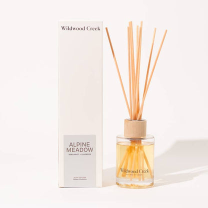 Alpine Meadow Essential Oil Natural Reed Scent Diffuser