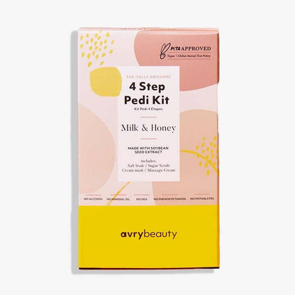 4 Step Pedi Kit - Milk & Honey