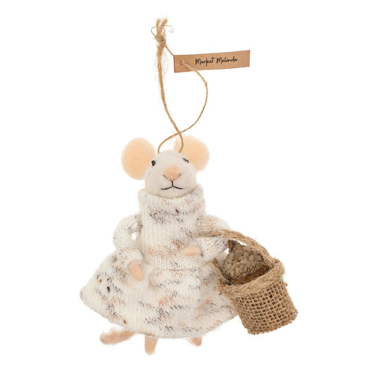 F72 - Market Melinda Mouse Ornament